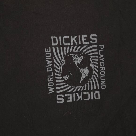 Dickies Crew Neck Casual Short Sleeve Graphic T Shirt Mens Size XL Black - Picture 4 of 9